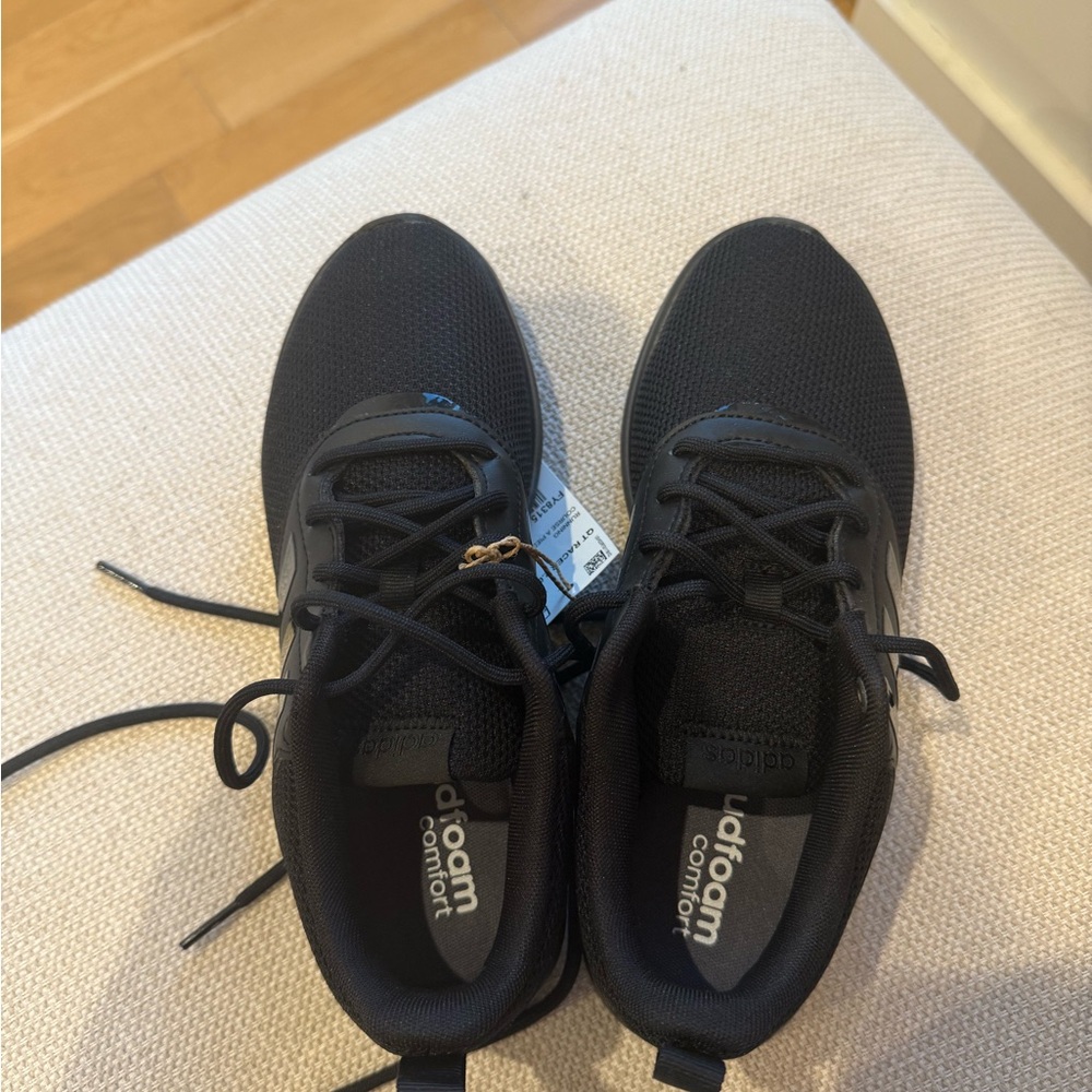 Adidas Black Cloudfoam Women's Sneakers